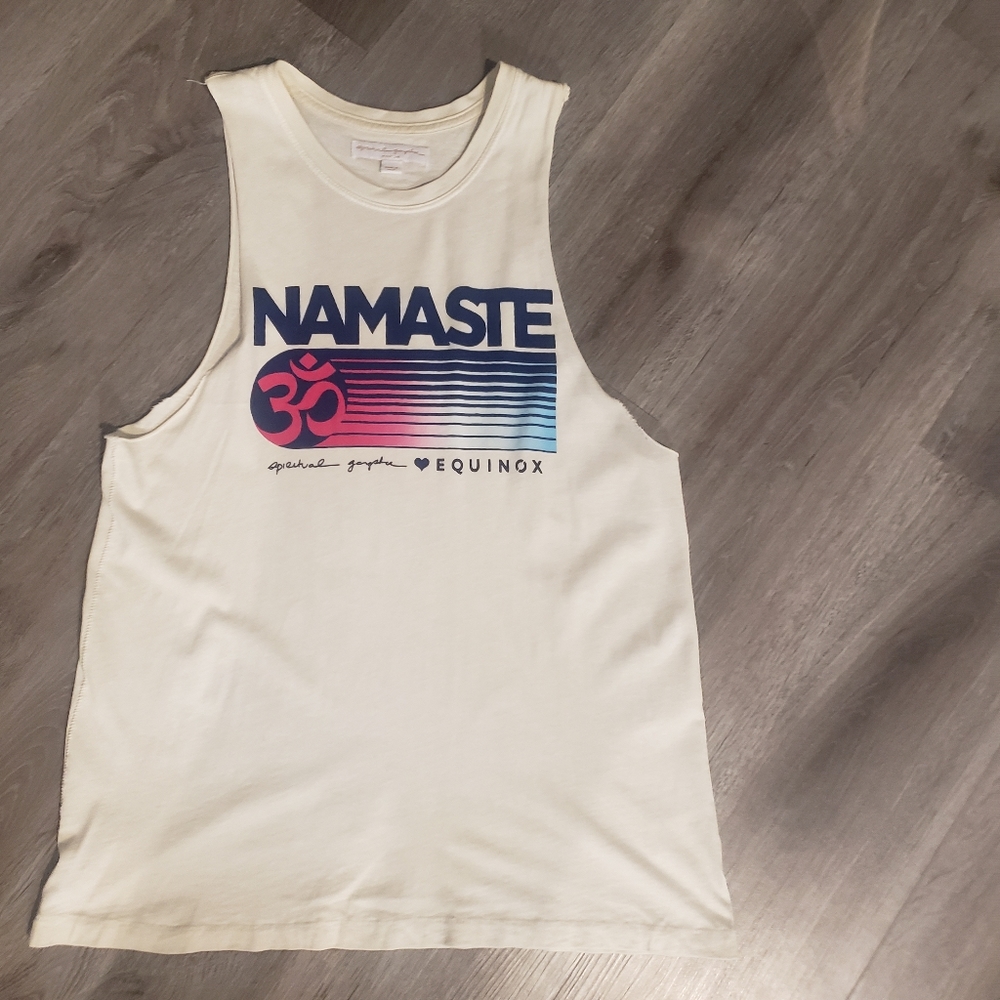 Namaste Retro Spiritual Gangster Tank Size M